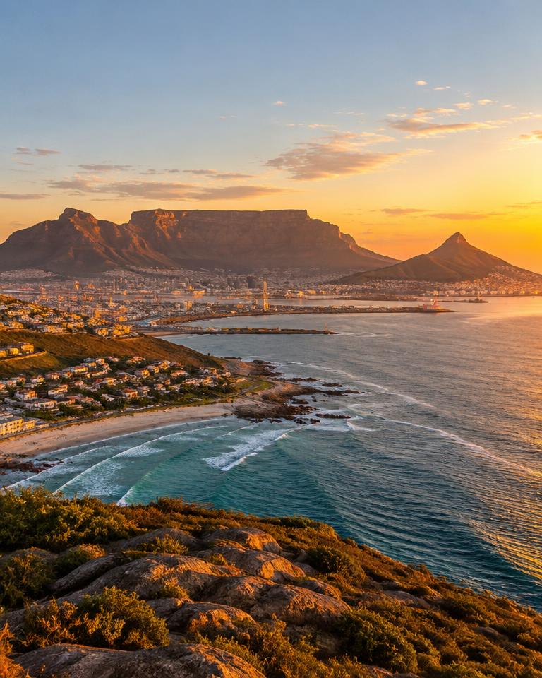 Cape Town, ZA — city view