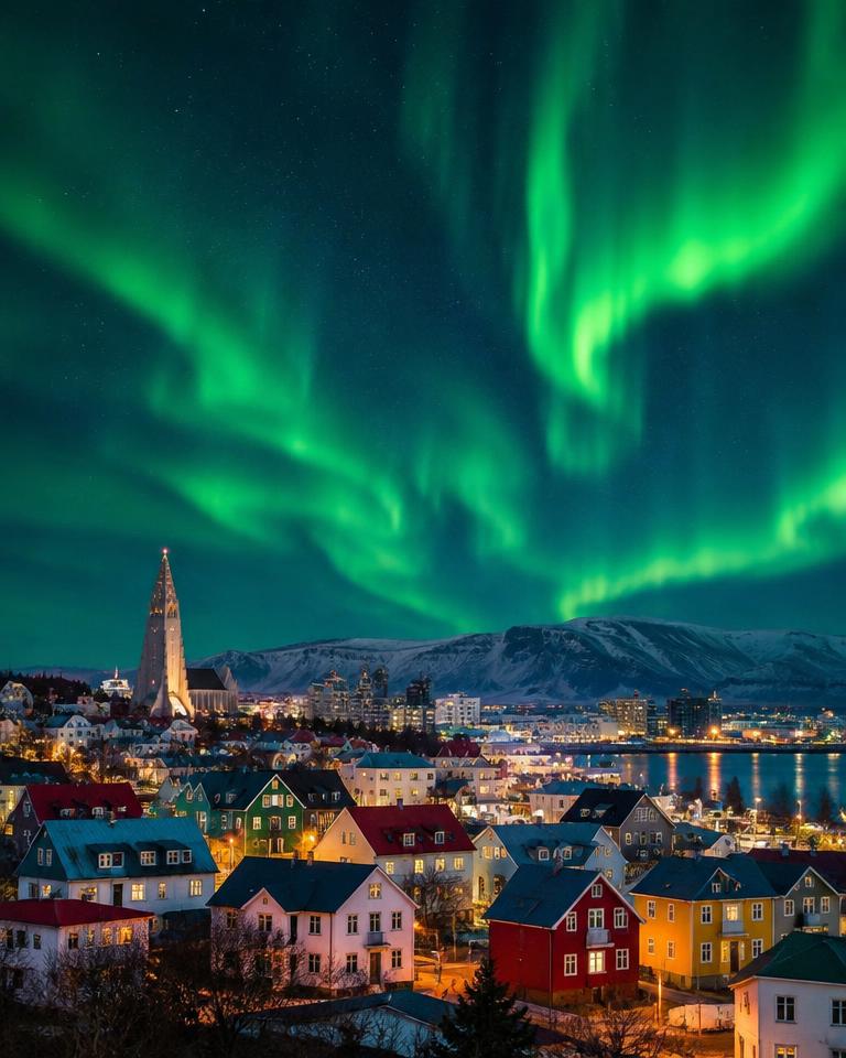Reykjavik, IS — city view