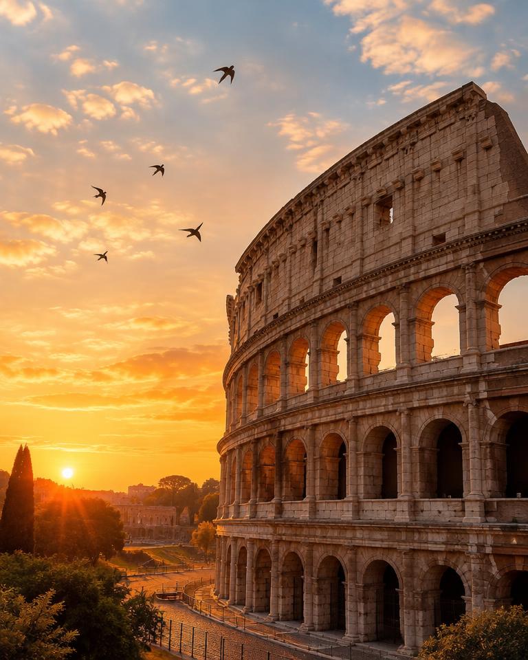 Rome, IT — city view